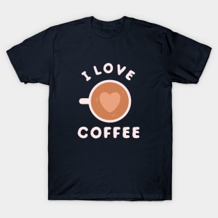 I love coffee and caffeine T-Shirt